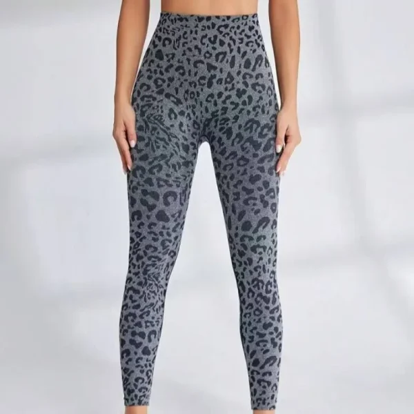 High Waist Sports Leggings Women Seamless Leopard Yoga Pants Sexy Hip Lift Trainning Fitness Outdoor Sports Tights for Women - Image 6